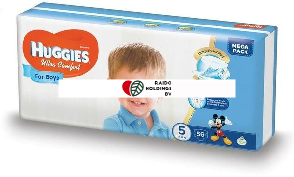 Huggies Diapers Ultra Comfort Mega Size 5 12-22 kg 56pcs