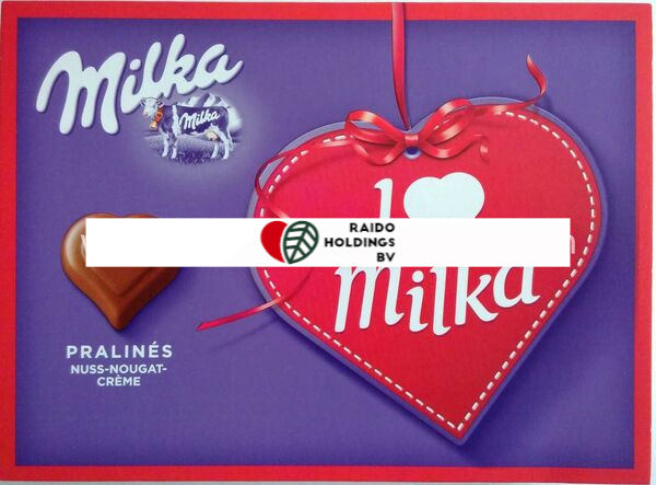 I Love Milka 110 g Nuss Nougat