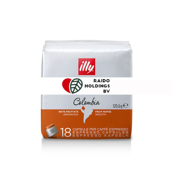 Illy Filter Coffee Colombia x 18 capsules