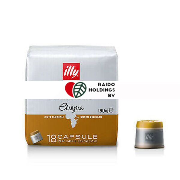 Illy Filter Coffee Etiopia  x 18 capsules