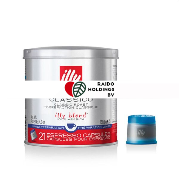 Illy IPERESPRESSO Classico Lungo  HOME x 21caps TIN