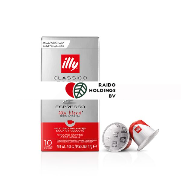 Illy Nespresso Compatible Classico Espresso capsules