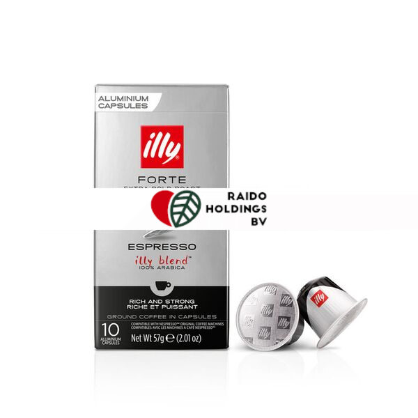 Illy Nespresso Compatible  Forte Espresso capsules
