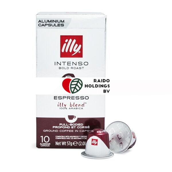 Illy Nespresso Compatible Intenso Espresso capsules