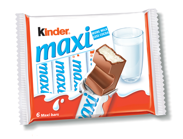 Kinder Maxi Chocolate T6 x 20 126 g