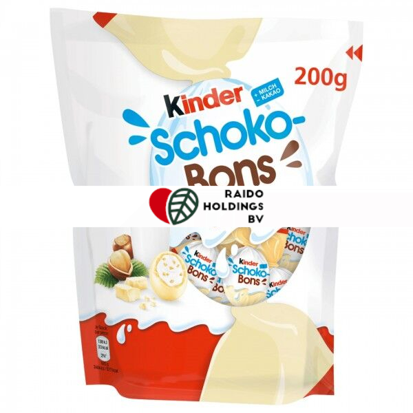 Kinder Schokobons White 200g