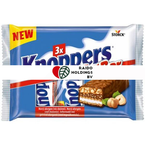 Knoppers Nut Bar 3pack 120 g