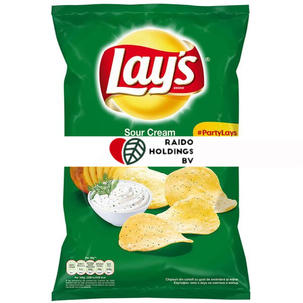 Lay's Chips Sour Cream & Dill 140 g
