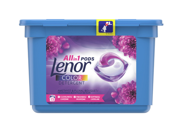 Lenor Caps Amethyst Pods 15