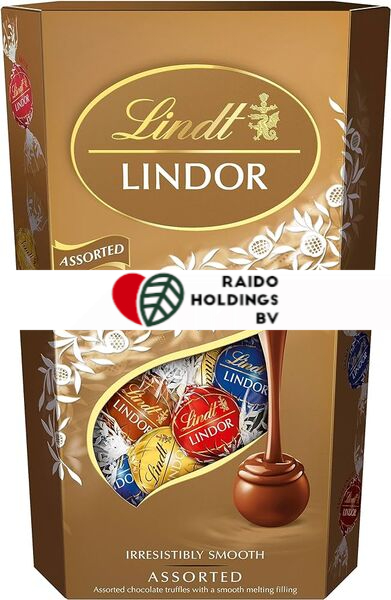Lindor Gold Assorted Cornet 600G