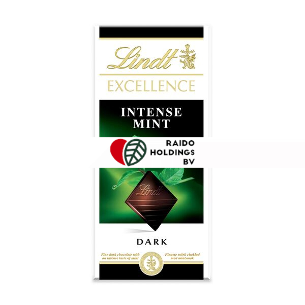 Lindt EXCELLENCE Dark Mint 100g