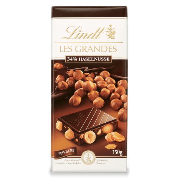 Lindt Grand Noisette Noir 150 g