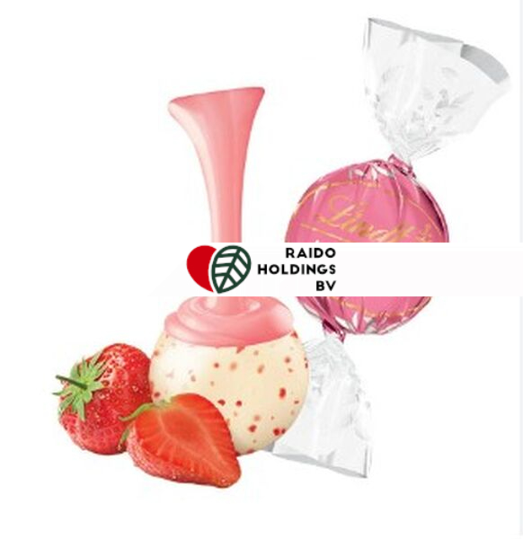 Lindt Lindor Strawberry & Cream Bulk 10 kg