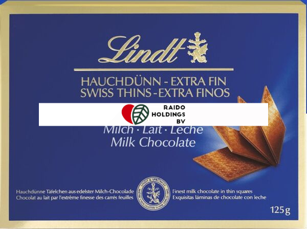 Lindt Thins milk 125 g