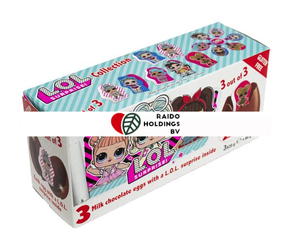 Zaini LOL Chocolate Eggs 3 x 20 g