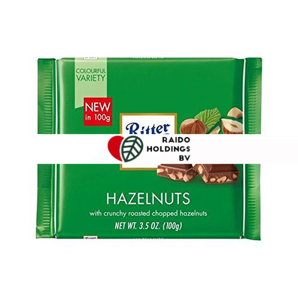 Ritter Sport Milk Chopped Hazelnut 100 g