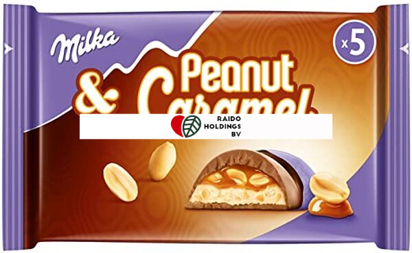 Milka Peanuts Caramel 5-Pack