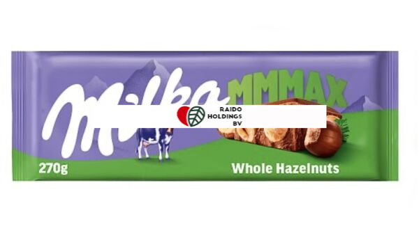 Milka Whole Hazelnut 270g