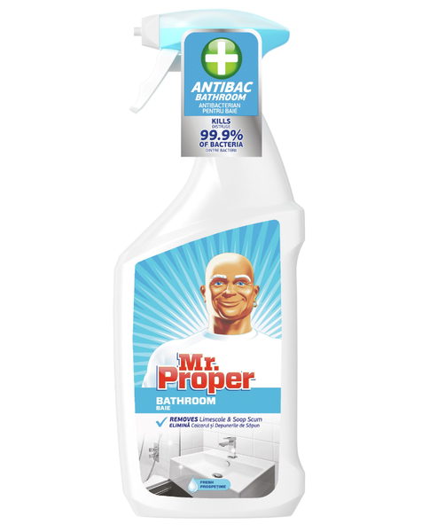 Mr Proper Spray Antibacterial Bath 750ml