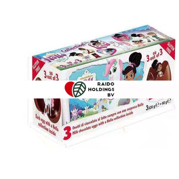 Zaini Nella Chocolate Eggs 3 x 20 g