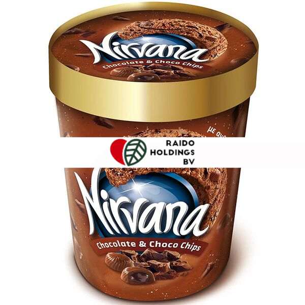 NIRVANA Ice Cream Choco Chips 365g