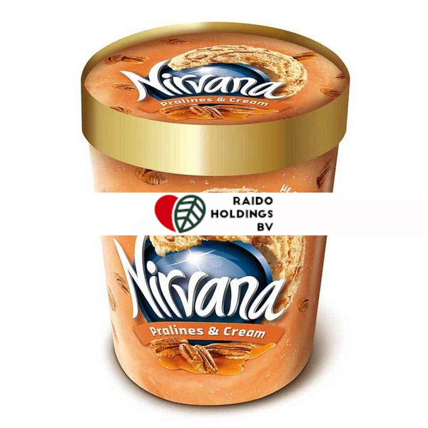 NIRVANA Ice Cream Pralines & Cream 360g
