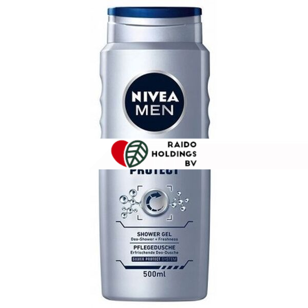 Nivea Shower Gel Men Silver Protect 500ml