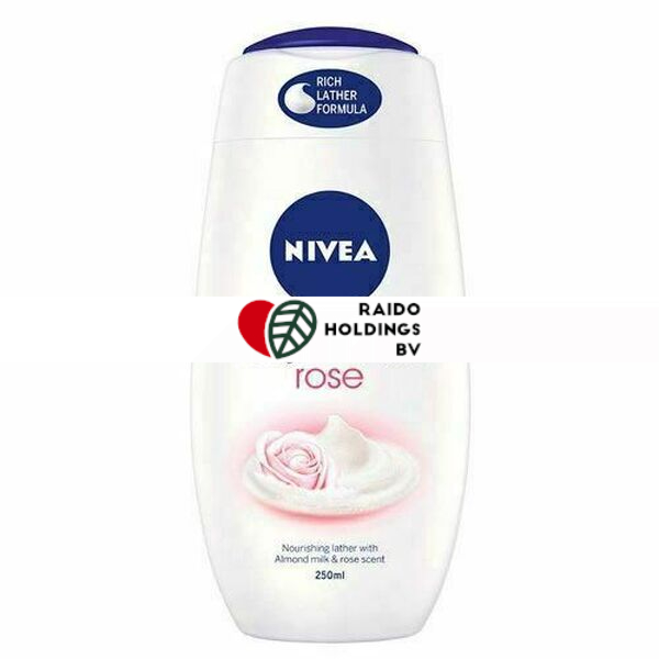 Nivea Shower Gel Rose 250ml
