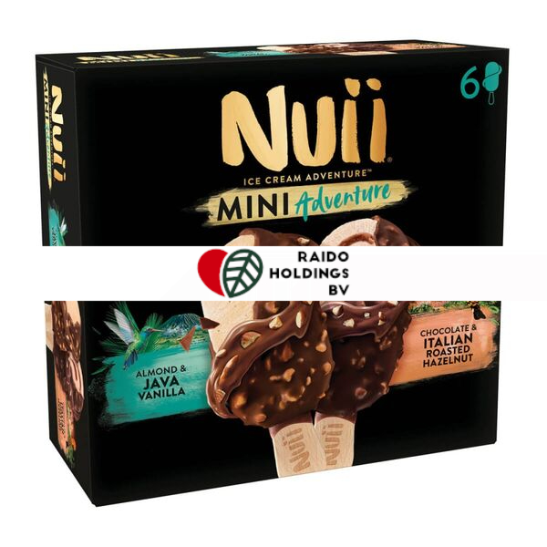 NUII Italian Hazelnut +Almond Java 6x55ml