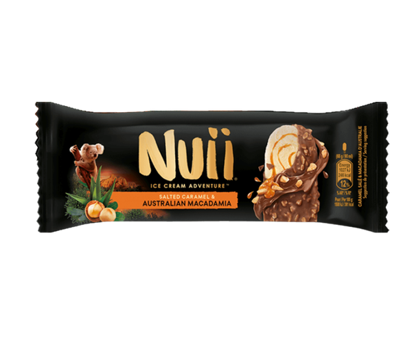 NUII Ice Cream Salted Caramel & Australian Macadamia 90ml