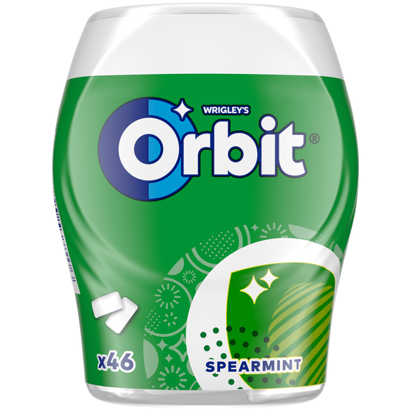 Orbit Spearmint bottle 46 pellets