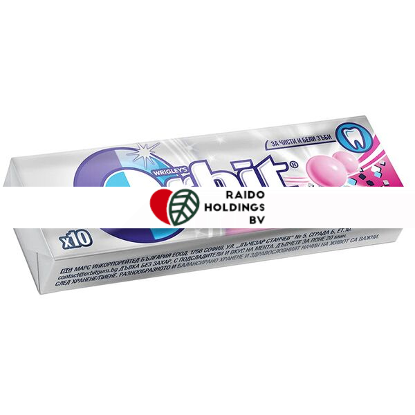 Orbit White Bubblemint dragee- 10 pellets