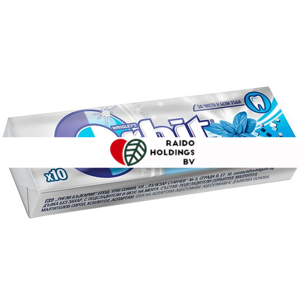 Orbit White Freshmint dragee- 10 pellets