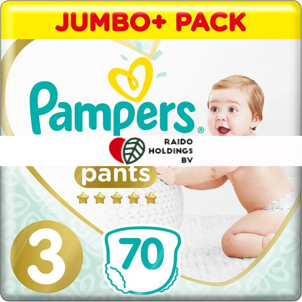 PAMPERS 3 PC PANTS 6-11 KG JPP(70)
