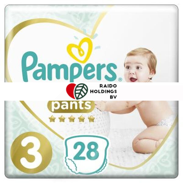 PAMPERS 3 PC PANTS 6-11KG CP(28)
