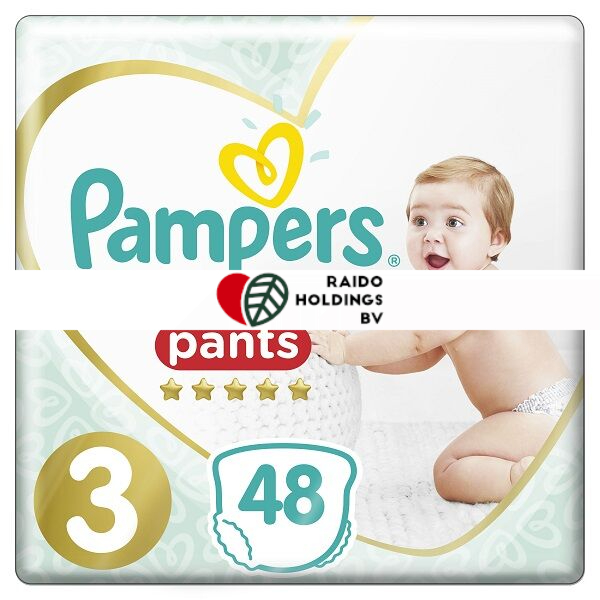 PAMPERS 3 PC PANTS 6-11KG VP(48)