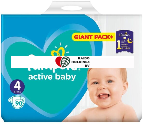 PAMPERS 4 AB 9-14KG GPP(90)