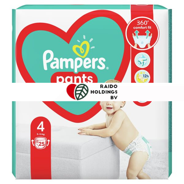 Pampers 4 Pants 25pcs