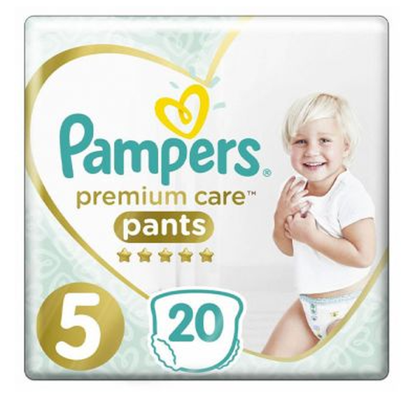 PAMPERS 5 PC PANTS 12-17KG CP(20)