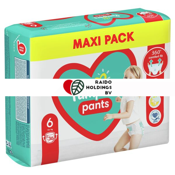 PAMPERS 6 PANTS ACTIVE BABY 15+KG VPP(36)
