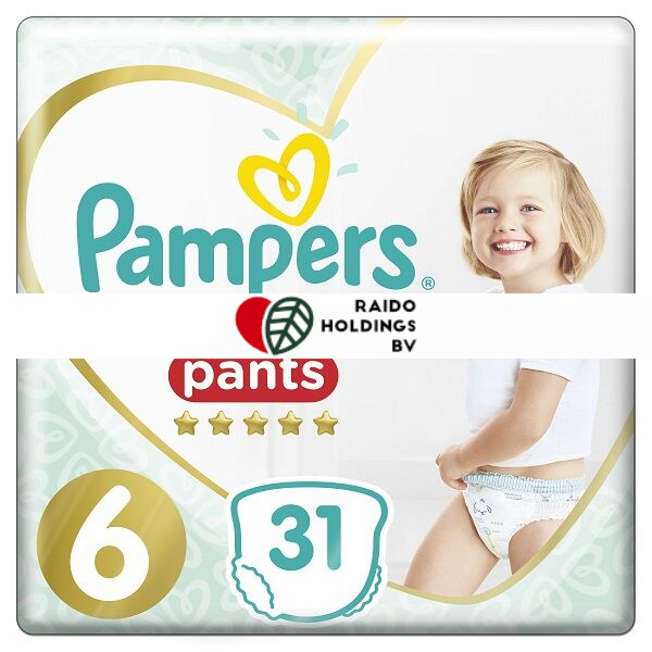 PAMPERS 6 PC PANTS 15+KG VP(31)