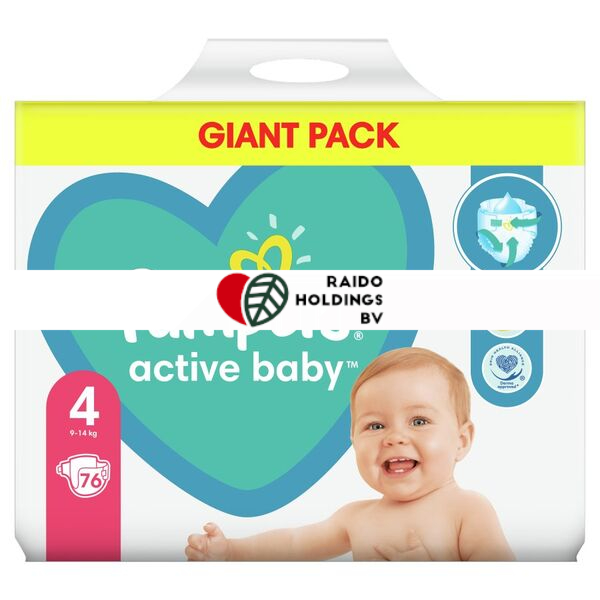 Pampers Diapers Giant NO.4  76pcs