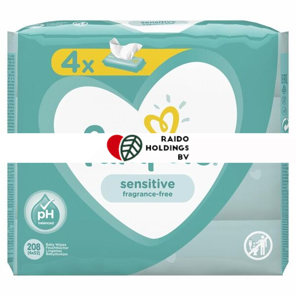 PAMPERS SERV QUATTRO SENSITIVE(52)