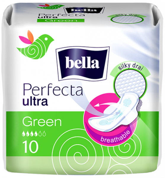 Bella Perfecta Slim Green Silky Drai 10