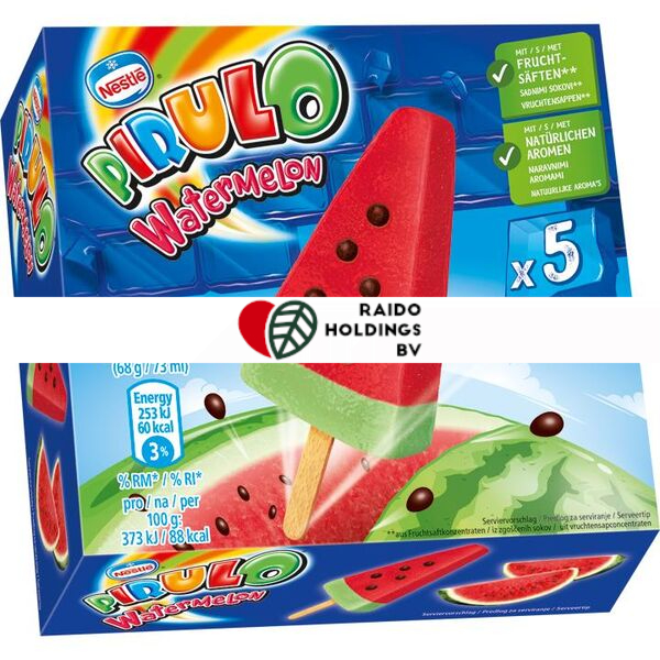 Ice Cream Pirulo Watermelon 5x73ml
