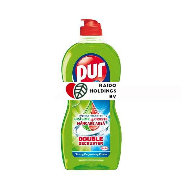Pur Dish Wash Double Decruster Apple 450ml