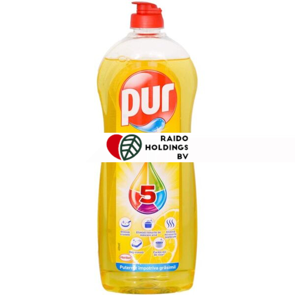 Pur Dish Wash Lemon 750ml