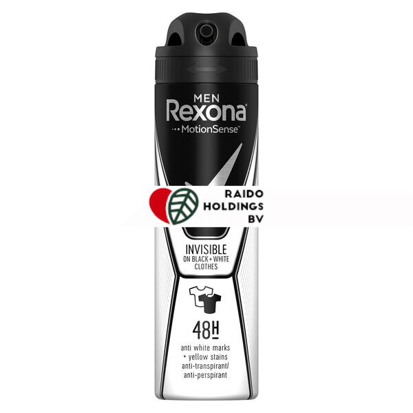 Rexona Deo Spray Men Invisible B&W 150ml