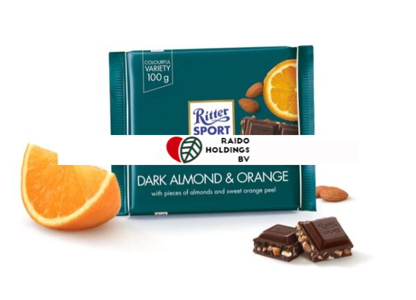 Ritter Sport Almond Orange 100 g