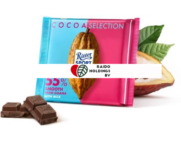 Ritter Sport Cocoa 55% Ghana 100 g